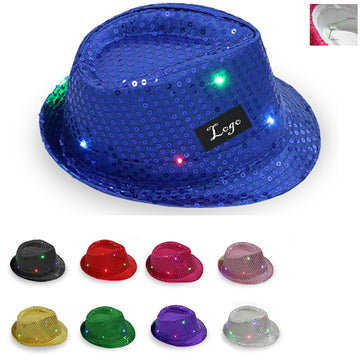 Shiny Hat With Flashing Lights
