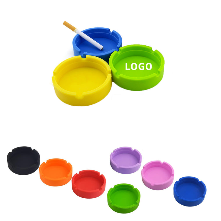 Round Silicone Ashtray