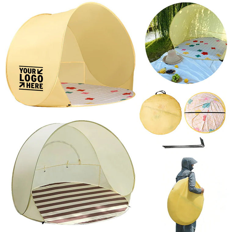Pop Up Beach Tent With Integrated Floor