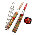 Portable Grilling Basket Grill For Kabobs Vegetable Meat