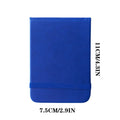 A7  Portable Notebook with PU Leather Cover and Elastic Band