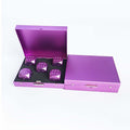 Portable Aluminum Alloy 5 Pcs Dice Game Set W/ Square Case