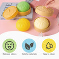 Jumbo Steamed Bun Squishy Stress Relief Toy