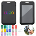 Sliding ID Badge Holder with Clear Window