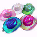 Shiny Light Up Cowboy Hat