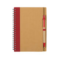 Classic Style Kraft Paper Notebook W/Pen