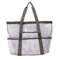Foldable Beach Tote With Pockets