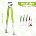 Non-Slip Comfort Grip Stainless Steel Kitchen Tongs