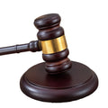 Wooden Gavel And Sound Block