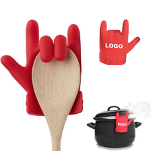 Finger-Shaped Pot Lid Anti-Spill Lifting Soup Spoon Holder