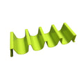 Plastic Wave-Shaped Taco Shell Holder