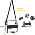 Adjustable Crossbody Clear Bag