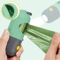 Outdoor Portable Flashlight Waste Bag Dispenser