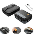 Stainless Steel Lunch Box With Tableware Set