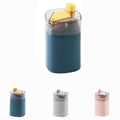 Creative Press-to-Dispense Toothpick Holder – Wheat Plastic