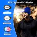 Bluetooth Beanie With Light