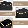 110L Large Laundry Hamper with Handle and Lid