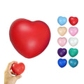 Pu Heart Shaped Stress Squeeze Ball Keychain