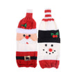 Christmas Wine Bottle Decoration
