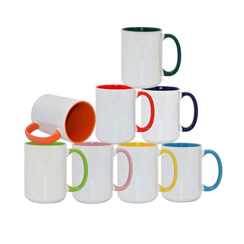 12Oz Ceramic Cup With Spoon