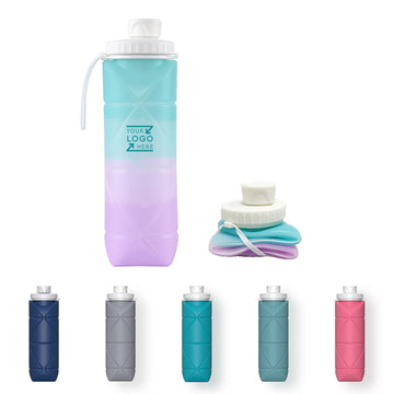 20Oz Foldable Travel Water Bottle Cup