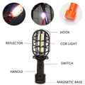 Abs Plastic Mini Magnetic Cob Flashlight