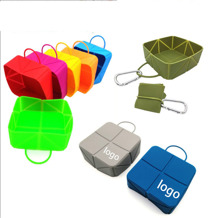 Silicone Pet Folding Bowl