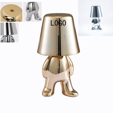 Golden Doll Figure Table Lamp