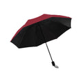 Manual Black Handle Outward Folding Umbrella