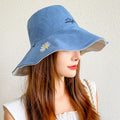 Double-Sided Large Brimmed Basin Cap