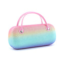 Portable Sunglasses Pouch Hard Shell with Handle