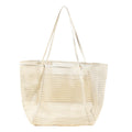 Knitted Shoulder Mesh Tote Bag