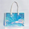 Holographic Clear PVC Tote Bag