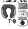 100% Pure Memory Foam Travel Pillow