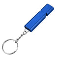 Aluminum Safety Whistle Keychain