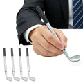 Plastic Golf Club Ballpoint Pen With Rubber Cover