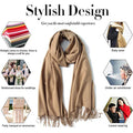 Women Warm Large Scarves