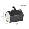 Pu Travel Glasses Case 5 Slots