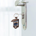 Leather Photo Frame Keychain