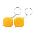 Mini Square Tape Measure Keychain