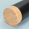 17Oz Bamboo Vacuum Insulated Bottle With Carry Handle
