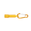 2-in-1 Mini Metal Compact Flashlight/LED Torch Keychain