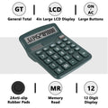 Solar Battery Dual Power Electronic Calculator