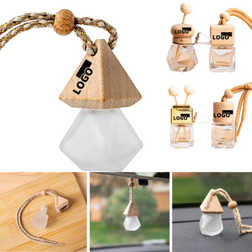8ml Diamond Frosted Perfume Bottle Pendant
