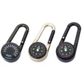 Mini Compass Carabiner Clip 3 In 1