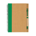 Recycle Eco-Inspired Hardcover Write Notebook & Pen