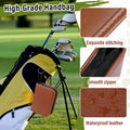 Leather Organizer Pouch for Golf Accessories