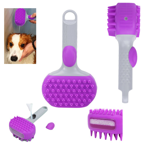 2-in-1 Pet Bath Brush