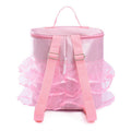Girls Cute Ballet Dance Bag/ Dance Backpack With Lace Edge