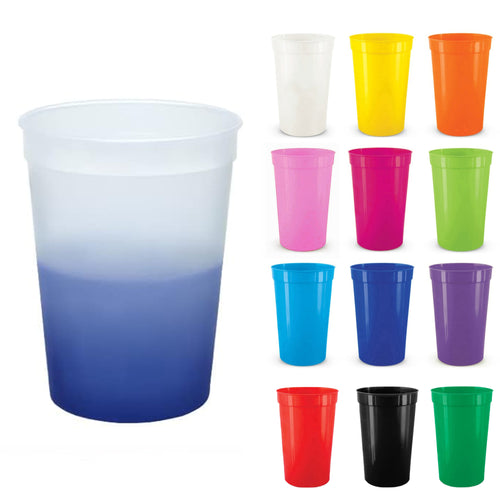 12oz Color Changing Stadium Cup